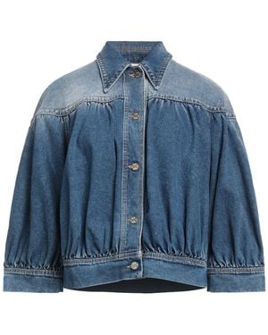 Soallure Denim Outerwear - Blue