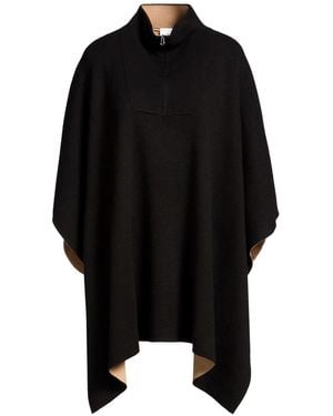 Anna Molinari Poncho - Negro