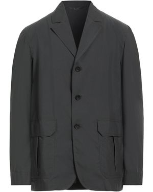 Montedoro By Slowear Light Blazer Cotton, Polyester - Black