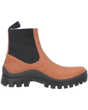 Atp Atelier Botines de caña alta - Marrón