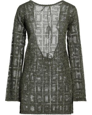 Gcds Mini Dress - Gray