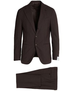 Caruso Dark Suit Wool - Black