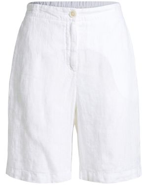 120% Lino Shorts & Bermuda Shorts Linen - White