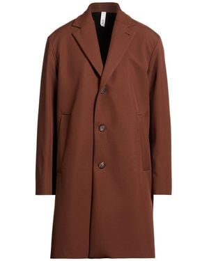 Hevò Coat Polyester, Recycled Elastane - Brown
