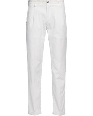 RE_HASH Trousers Pima Cotton, Elastane - White