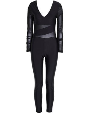 Gaelle Paris Jumpsuit Polyester, Elastane, Polyamide - Black
