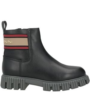 Baldinini Ankle Boots Leather - Black
