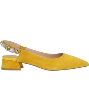 Luciano Barachini Pumps - Gelb