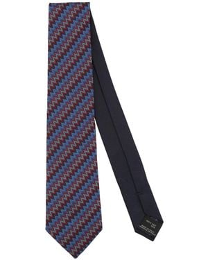 Missoni Ties & Bow Ties Silk - Blue