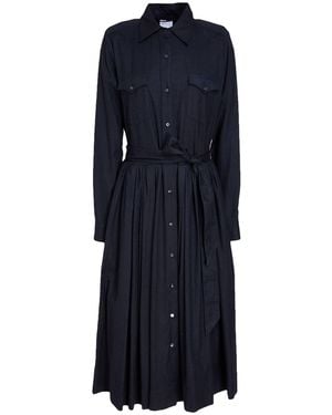 Sara Roka Vestido Midi - Azul