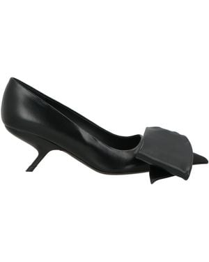 Ferragamo Court Shoes - Black
