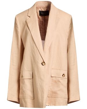 Elena Miro Blazer Linen - Natural