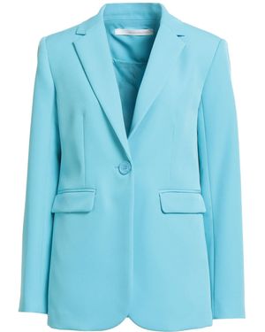 Herzensangelegenheit Blazer Polyester, Elastane - Blue