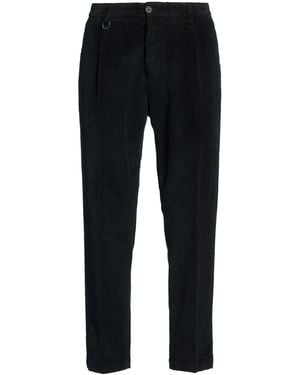 Paolo Pecora Trousers Cotton, Elastane - Blue