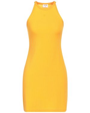 Filippa K Mini Dress Cupro, Elastane - Yellow