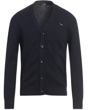 Harmont & Blaine Midnight Cardigan Wool, Viscose, Polyamide, Cashmere - Blue