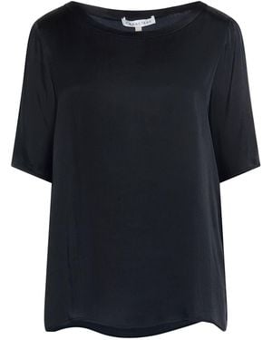 Caractere Midnight Top Acetate, Silk - Black