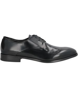 Fabi Lace-Up Shoes Leather - Black