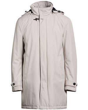 Fay Overcoat & Trench Coat - Grey