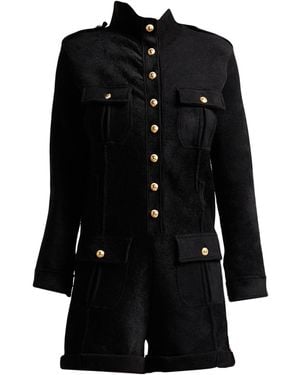 Tom Ford Playsuit Viscose, Polyamide, Polybutylene - Black