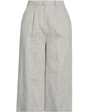 Manila Grace Cropped Trousers - Grey