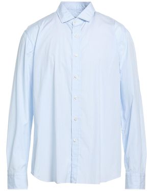 Salvatore Piccolo Shirt Cotton - Blue