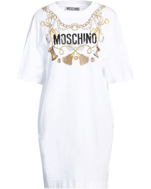 Moschino Vestito Corto - Bianco