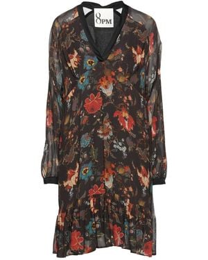 8pm Short Dress - Black