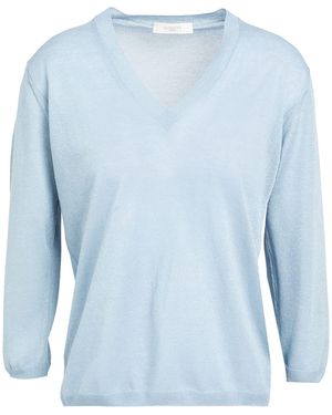 Zanone Sweater Viscose, Polyester - Blue