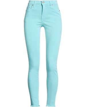 Please Sky Pants Cotton, Polyester, Elastane - Blue