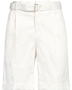 Briglia 1949 Ivory Shorts & Bermuda Shorts Cotton, Elastane - White