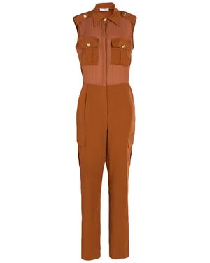 Relish Jumpsuit Polyester, Elastane - Brown