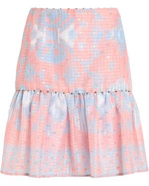 Bazar Deluxe Mini Skirt Polyester, Elastane - Pink
