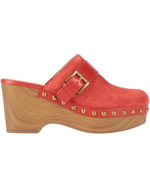 MICHAEL Michael Kors Mules & Clogs Leather - Red