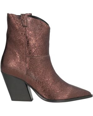 PAOLO MATTEI Ankle Boots - Brown