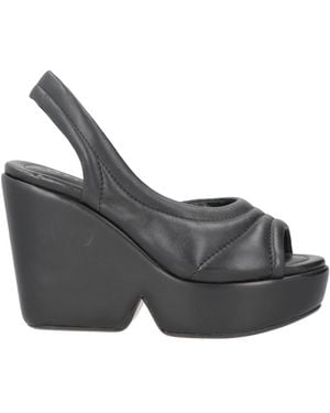 Robert Clergerie Sandals Lambskin - Gray