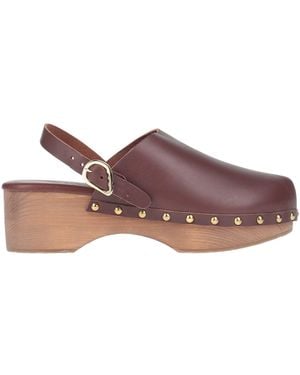 Ancient Greek Sandals Mules & Clogs - Brown