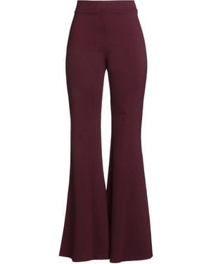 Maliparmi Trousers Viscose, Polyamide, Elastane - Red