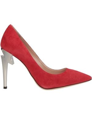 Giuseppe Zanotti Court Shoes Leather - Red