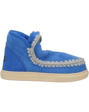 Mou Botines de caña alta - Azul
