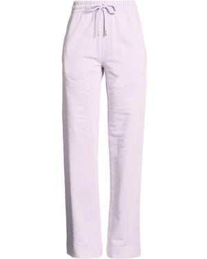 Dries Van Noten Lilac Pants Cotton - Pink