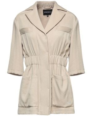 Emporio Armani Overcoat & Trench Coat - Natural