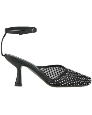 Christopher Esber Pumps Textile Fibers, Leather - Black