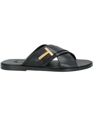 Tom Ford Sandale - Schwarz