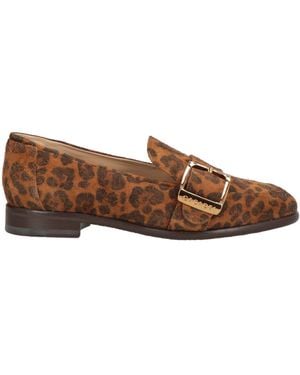 Casadei Loafers Leather - Brown