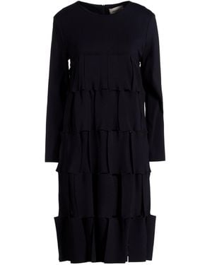 MEIMEIJ Midi Dress Viscose, Polyamide, Elastane - Black