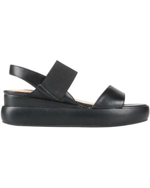 Luciano Barachini Sandals Leather - Black