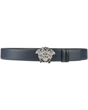 Versace Belt Leather - Blue