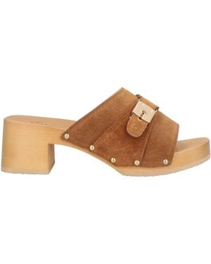 Scholl Sandals - Brown