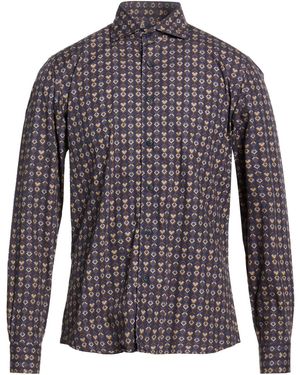 BRANCACCIO Shirt Cotton - Blue